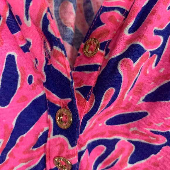 Lilly Pulitzer Mini Essie Did You Catch That Dress Girls Size XL - Picture 5 of 10